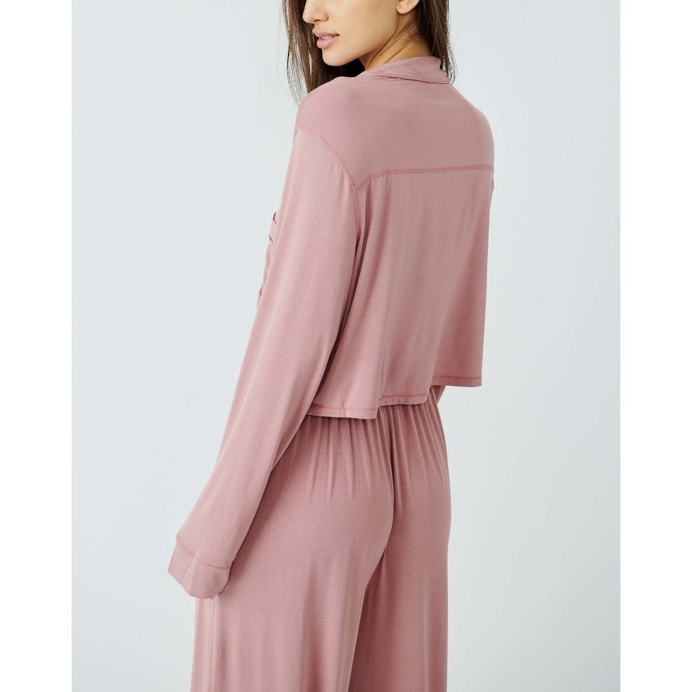🎉LAST CHANCE🎉 FREE PEOPLE Essential Pajama Set / Red Clover - Picture 6 of 10